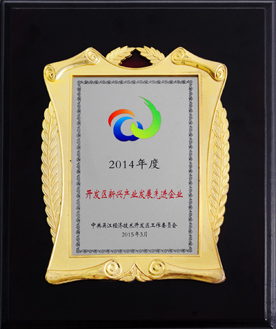 阿爾賽2014年度開(kāi)發(fā)區(qū)新興產(chǎn)業(yè)發(fā)展先進(jìn)企業(yè)